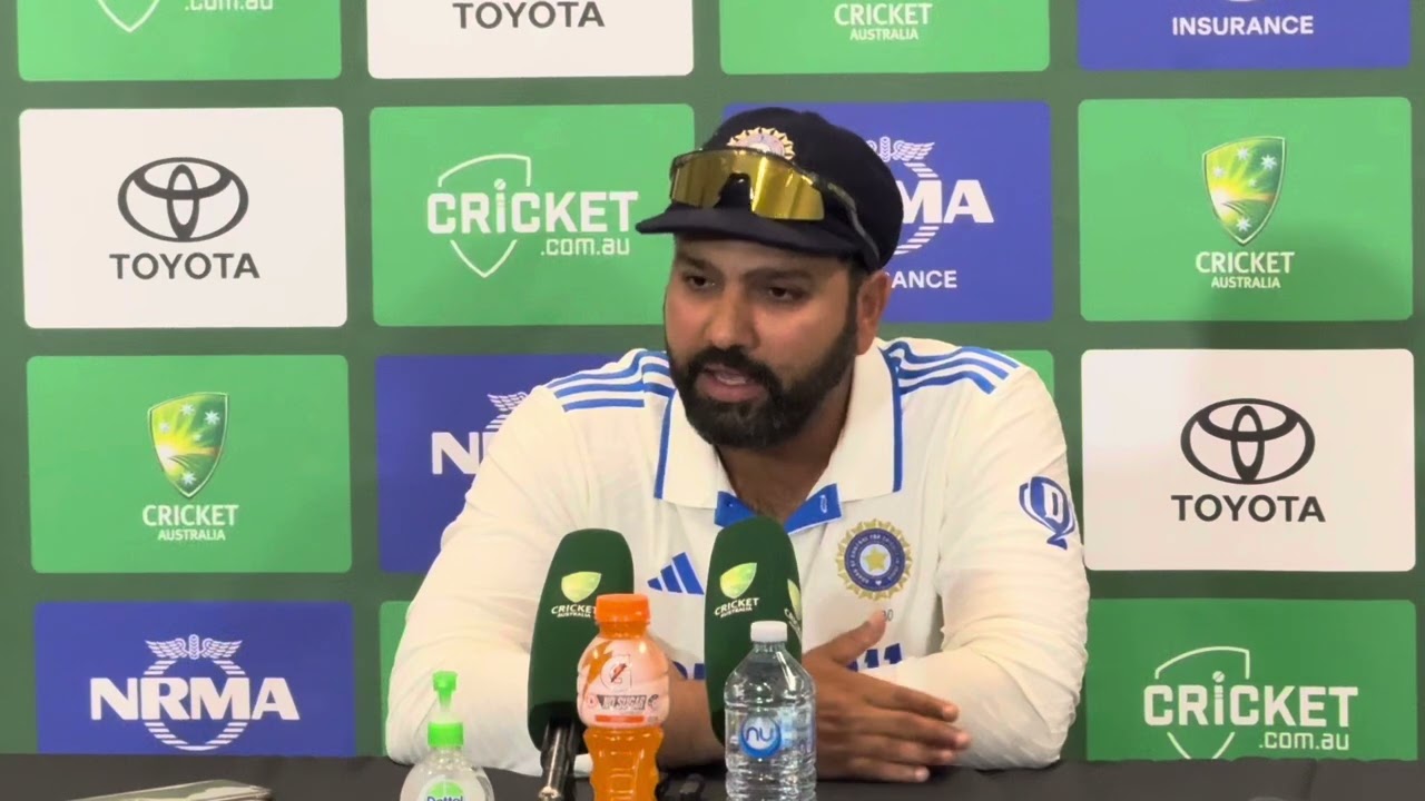 Rohit’s First Reaction After Losing  Adelaide Test.