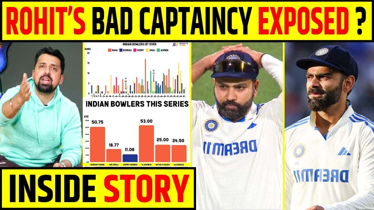 ROHIT SHARMA KI KHARAB CAPTAINCY EXPOSED – INSIDE STORY