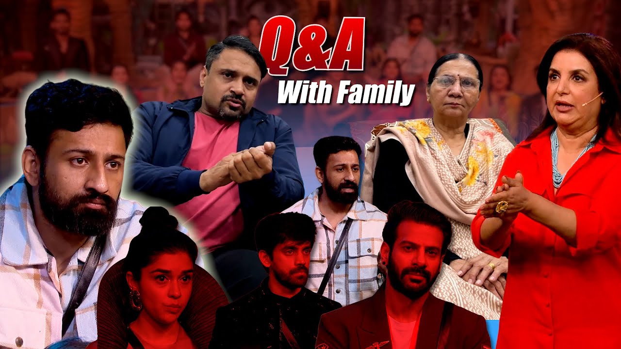 Qu0026A With Family – BB18 | Rajat Dalal |