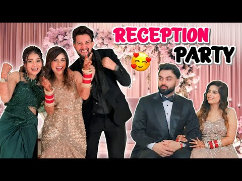 Reception Party Vlog | Grand Welcome 😍