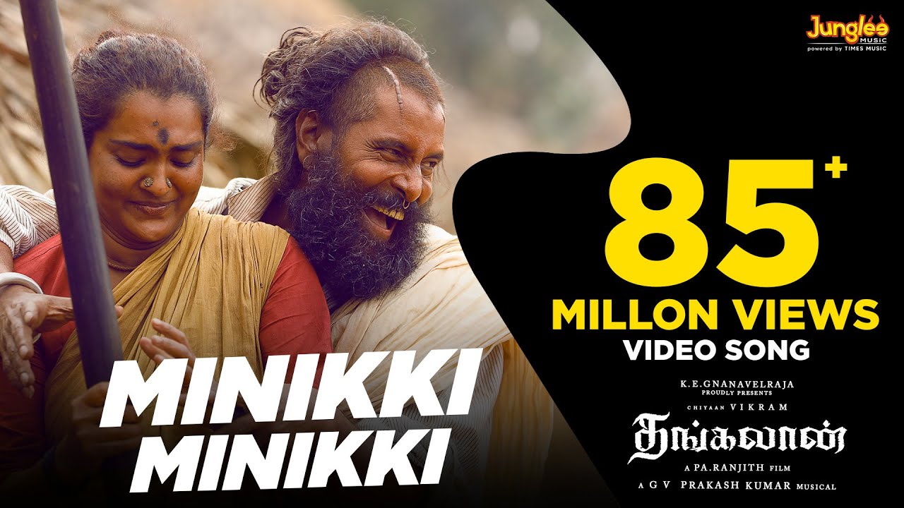 Minikki Minikki – Video Song (Tamil) | Thangalaan | Chiyaan Vikram | Pa Ranjith | GV Prakash Kumar