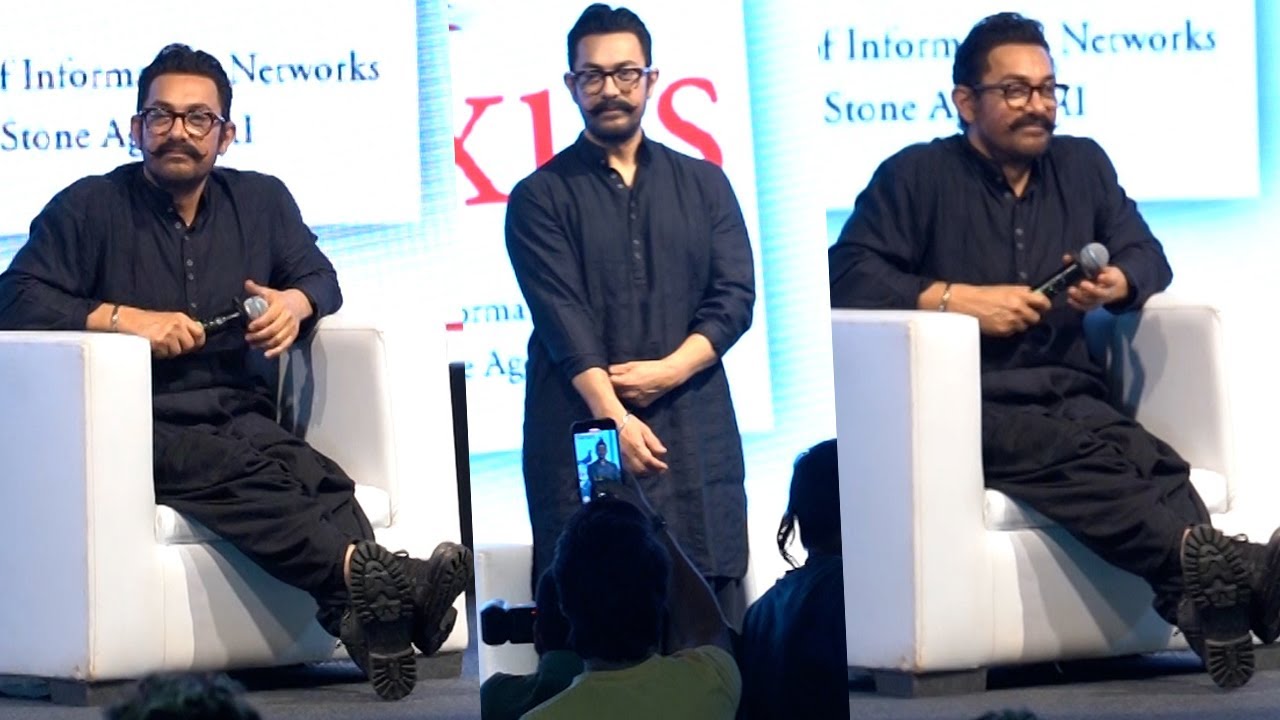 Aamir Khan At The Launch Of Book Yuval Noah Harari Nexus | Full Video | MS Shorts