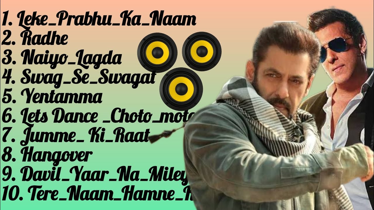 Salman Khan New Song 2024 🎶|| Salman Khan New Movie Songs|| 🎶 Salman Khan Top_10_song. Hit Songs….