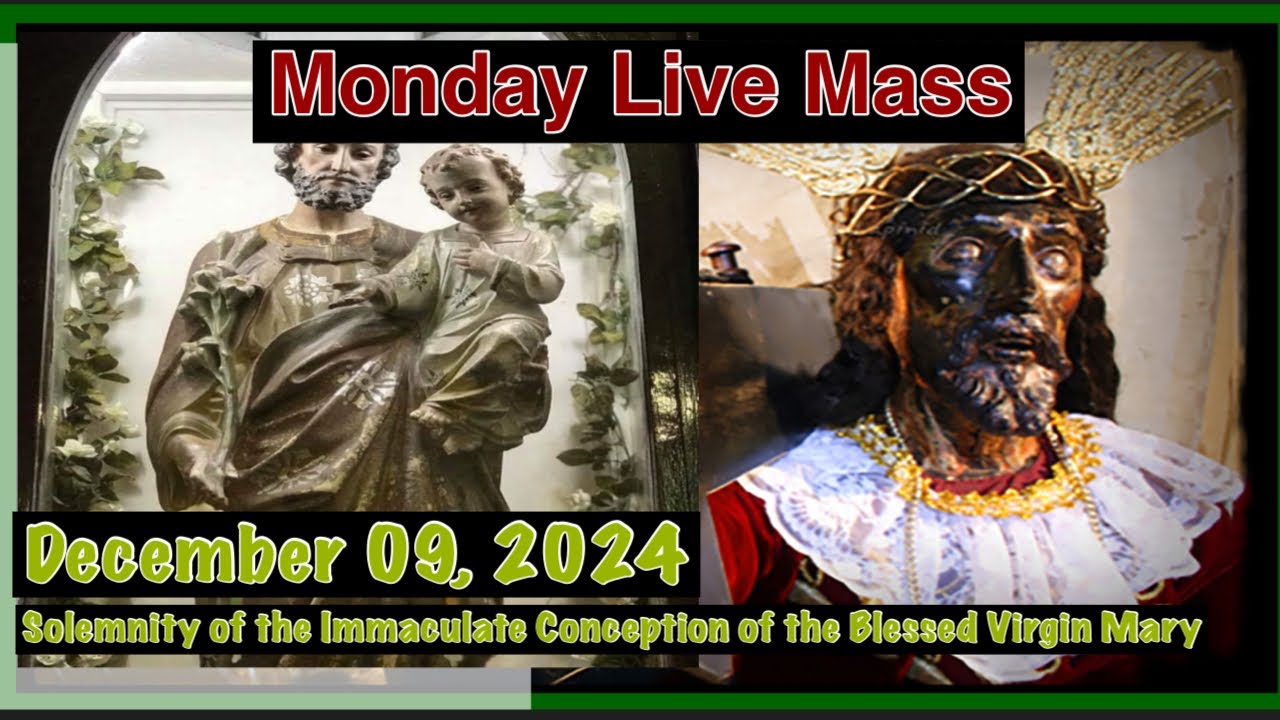 Quiapo Church Live Mass Today Monday December 09, 2024