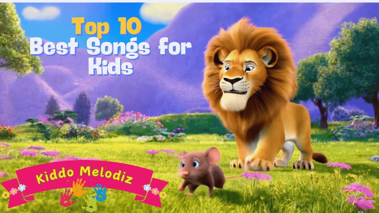 Top 10 Best Educational English Songs For Kids | Fun And Learning Through Music| Kiddo Melodiz