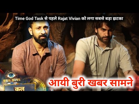 Bigg Boss 18 | Time God | Rajat Dalal u0026 Vivian Dsena Bad News