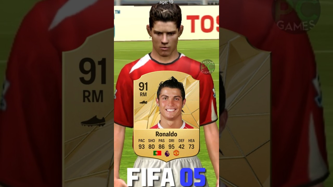 🇵🇹 CRISTIANO RONALDO Fifa Evolution (04-25) #eafc25 #fc25 #fifa #ronaldo #cr7 #realmadrid