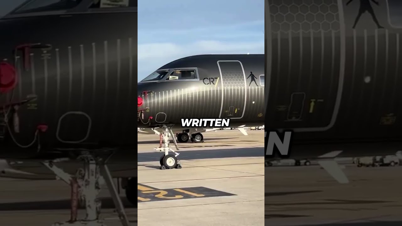 CRISTIANO RONALDO’S NEW TOY 🤯✈️ CUSTOM PRIVATE JET 🥶