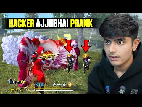 FAKE AJJUBHAI HACKER PRANK😂 | GARENA FREE FIRE