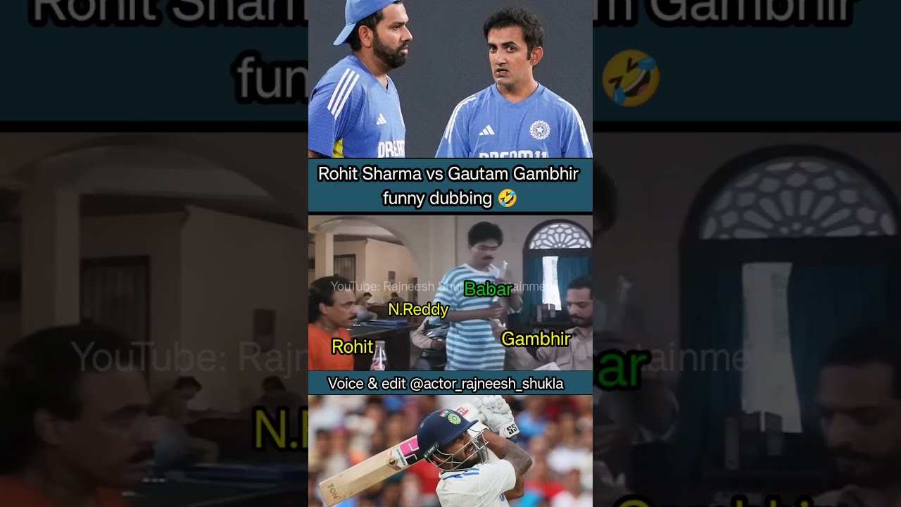 Gambhir Angry On Rohit Sharma #shorts #rajneeshshukla #indiavsaustralia #rohitsharma #gambhir