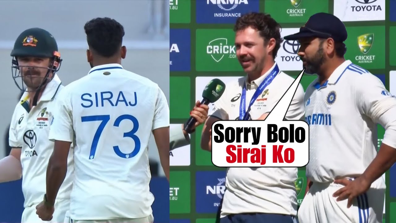 Rohit Sharma Forced Travis Head To Apologize And Saying SORRY To Mohammed Siraj