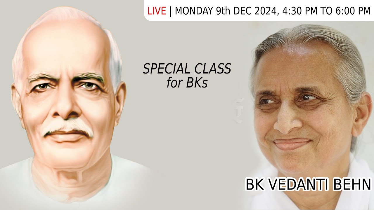 Special Class | BK Vedanti Behn (Brahma Kumaris – Africa)