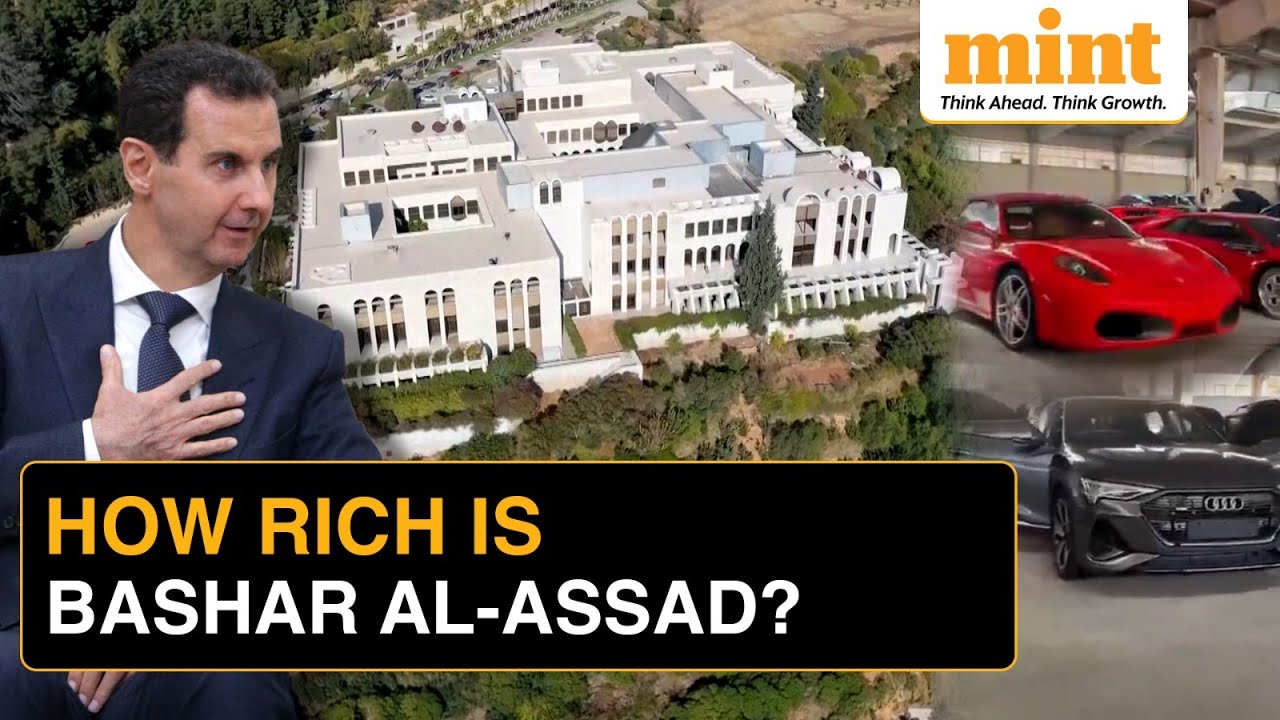 Bashar Al-Assad Net Worth: How Rich Is Syrian President’s Family? | Watch