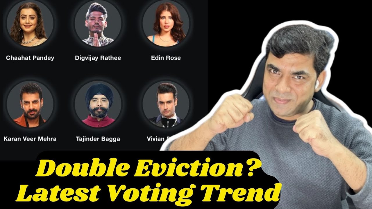 Bigg Boss 18 Latest Voting Trend Double Eviction? Karan Vs Vivian, Bagga-Edin EVICTION?