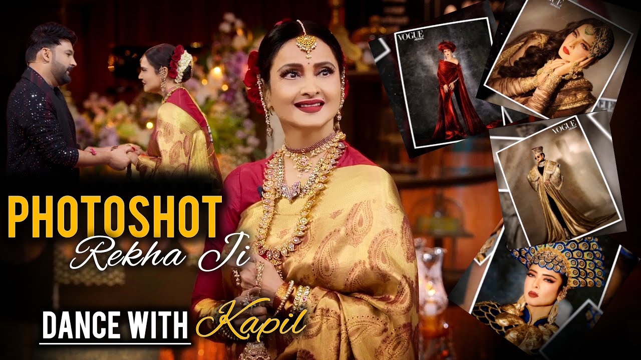 Rekha Ji: Dance With Kapil And Photoshot | New Episode Rekha Acts On The Great Indian Kapil Show