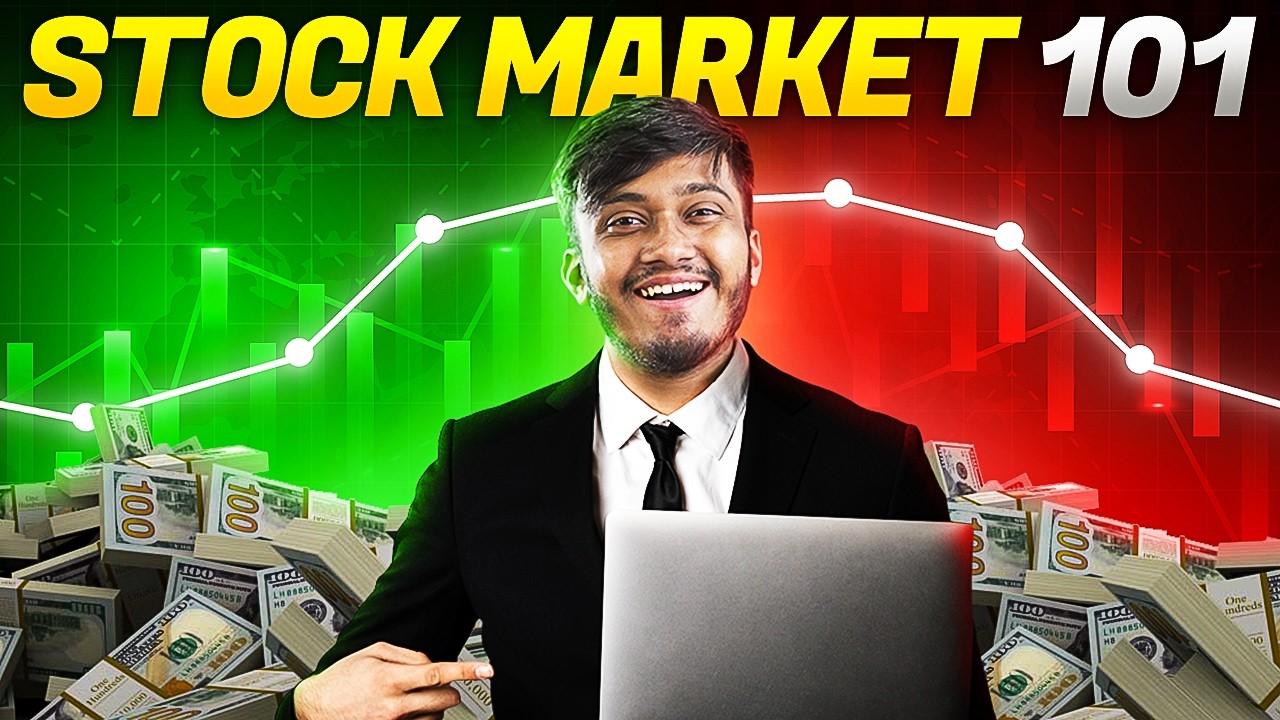 Stock Market For Beginners | Share Market Basics Explained By Vaibhav Kadnar | Hindi