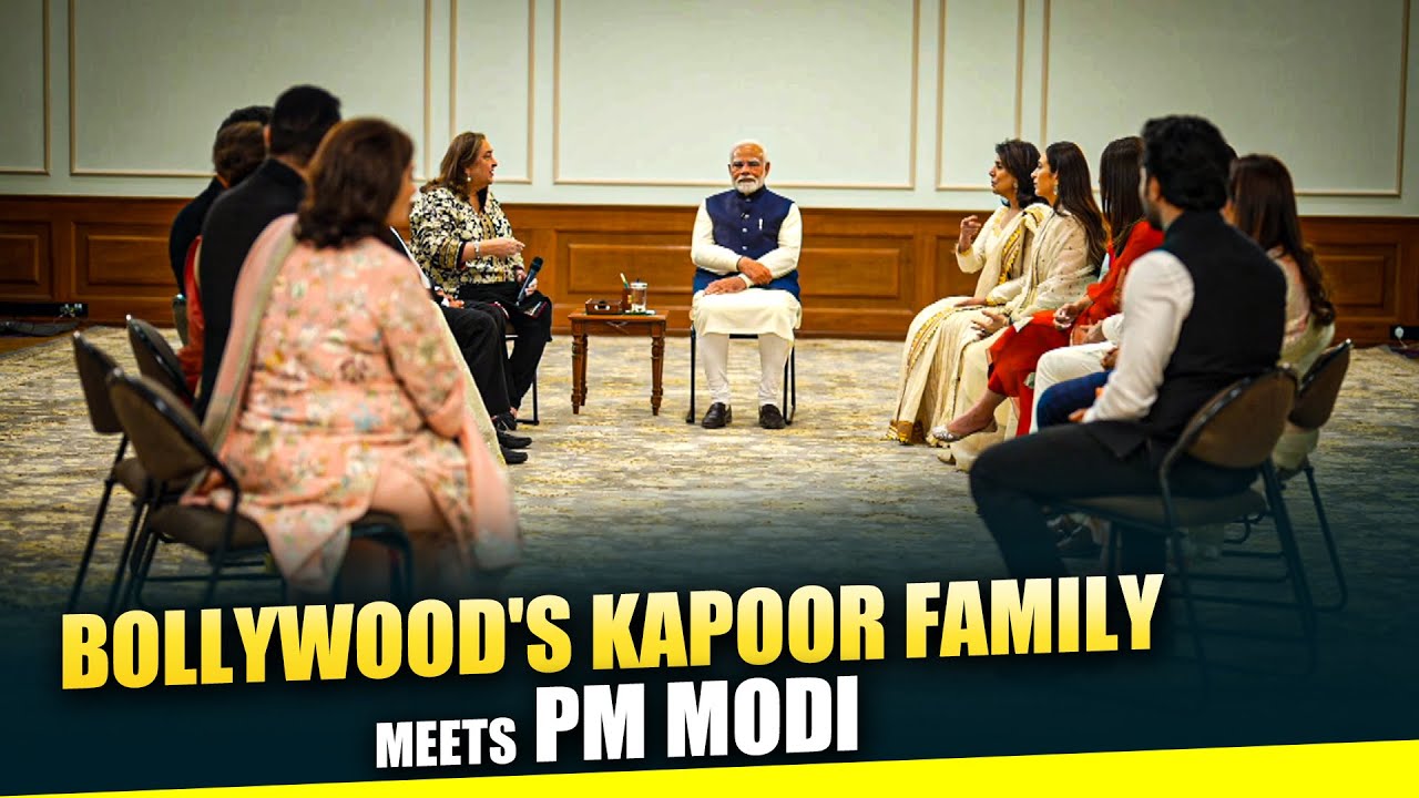 Bollywood’s Kapoor Family Meets PM Modi |Raj Kapoor Film Festival |100th Birth Anniversary | Delhi