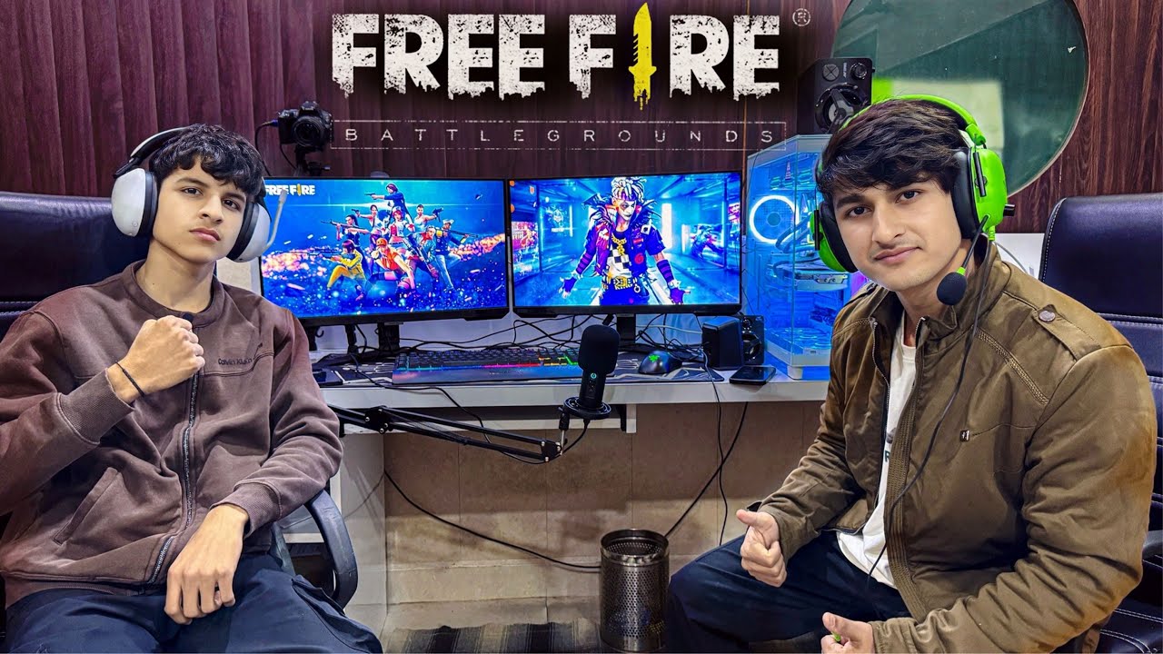 FIRST FREE FIRE LIVE 🔴┃ WITH @piyushjocgaming