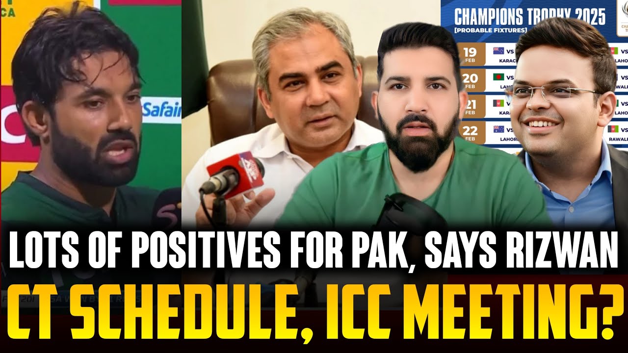 After Losing Match From SA Kids, Rizwan Says A Lot Of Positives For PAK, Seriously? CT Drama