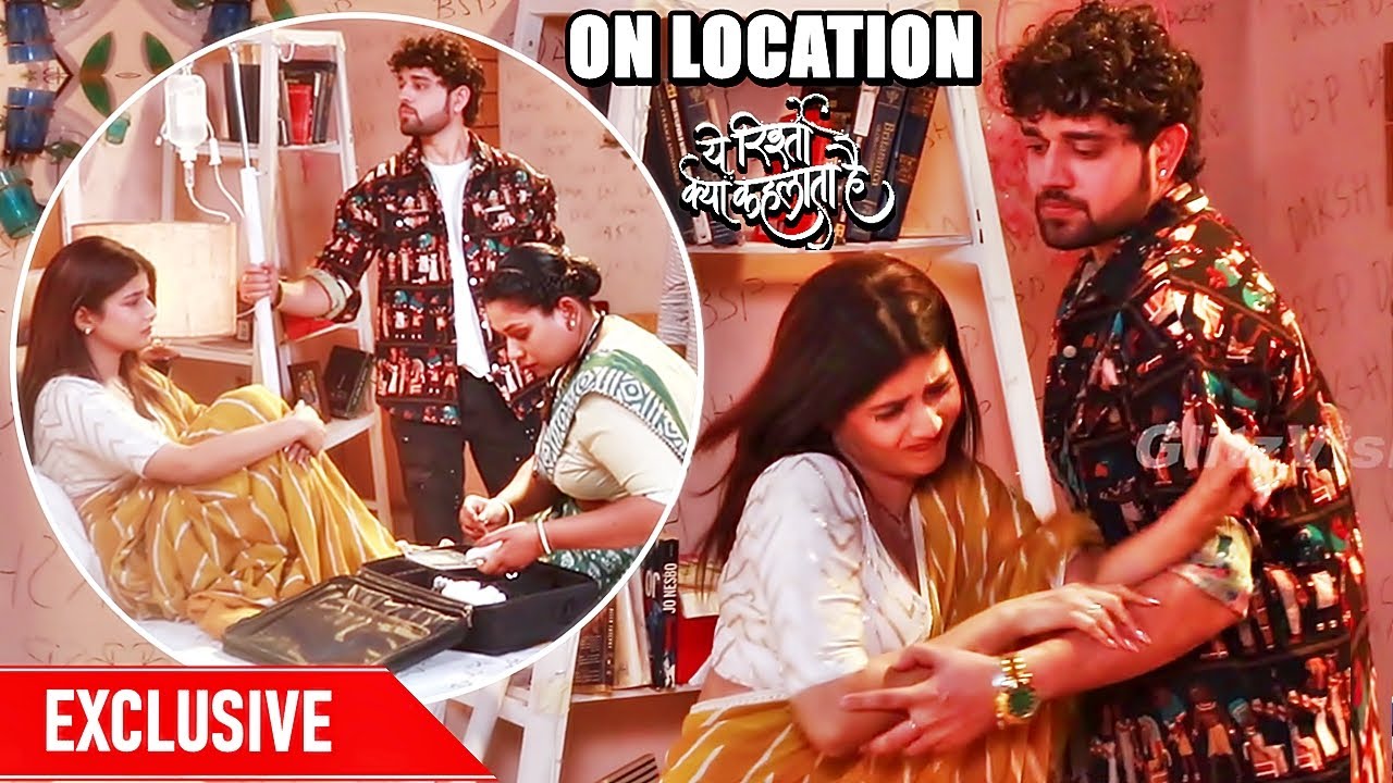 YRKKH: Abhira Ne Khana Khaane Se Kiya Inkaar; Abhir Le Aaya Doctor Ko Drip Lagaane | ON LOCATION