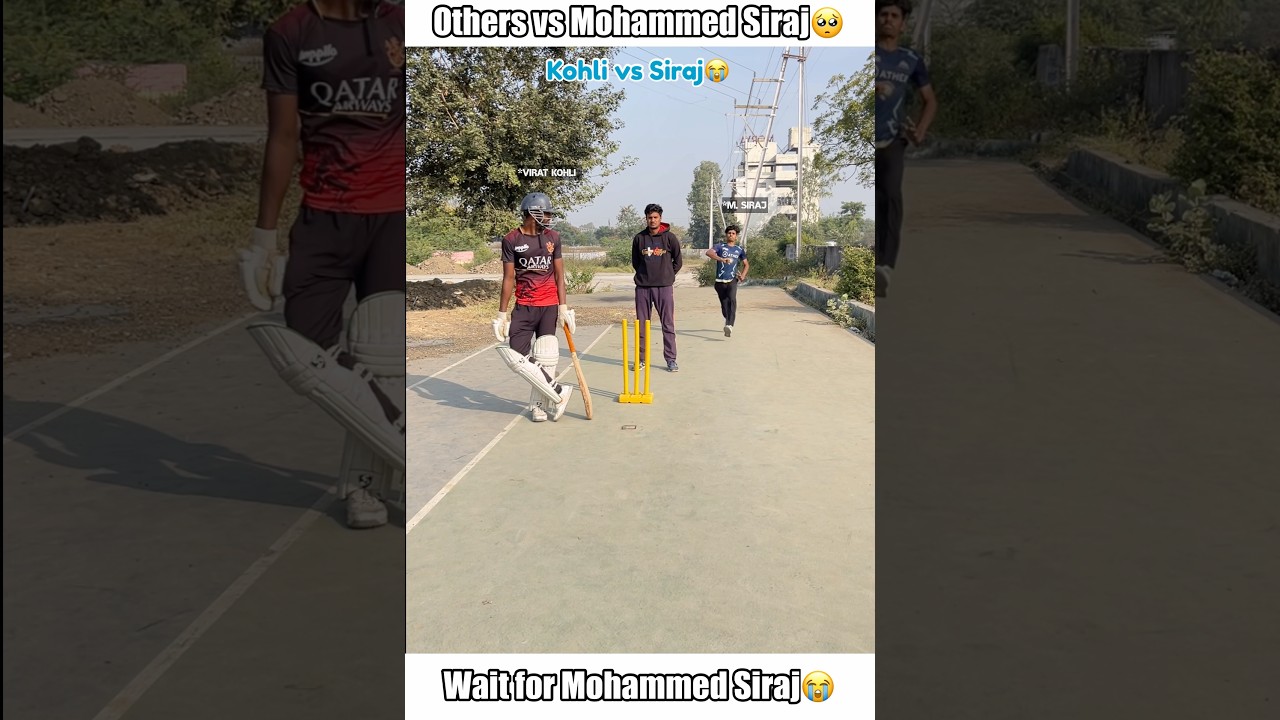 Others Vs Mohammed Siraj And Virat Kohli😭 In IPL #shorts #cricket #trending