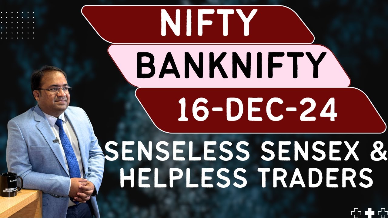 Nifty Prediction And Bank Nifty Analysis For Monday | 16 December 24 | Bank Nifty Tomorrow