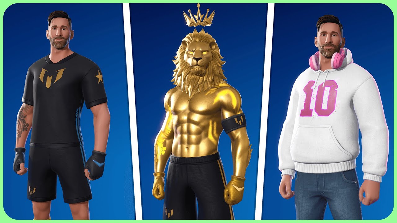 Lionel Messi X Fortnite Cosmetic Showcase, Pricing, u0026 Release Date!