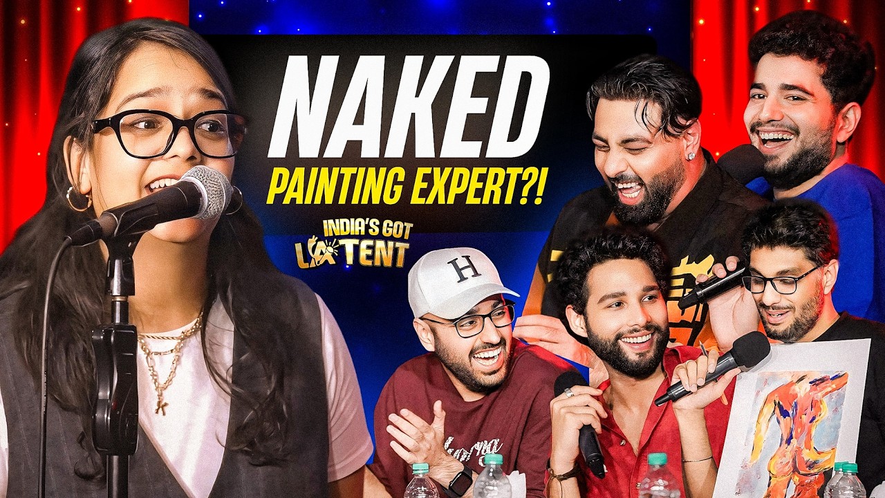 [MEMBERS EXCLUSIVE] Naked Paintings And Poetry | India’s Got Latent