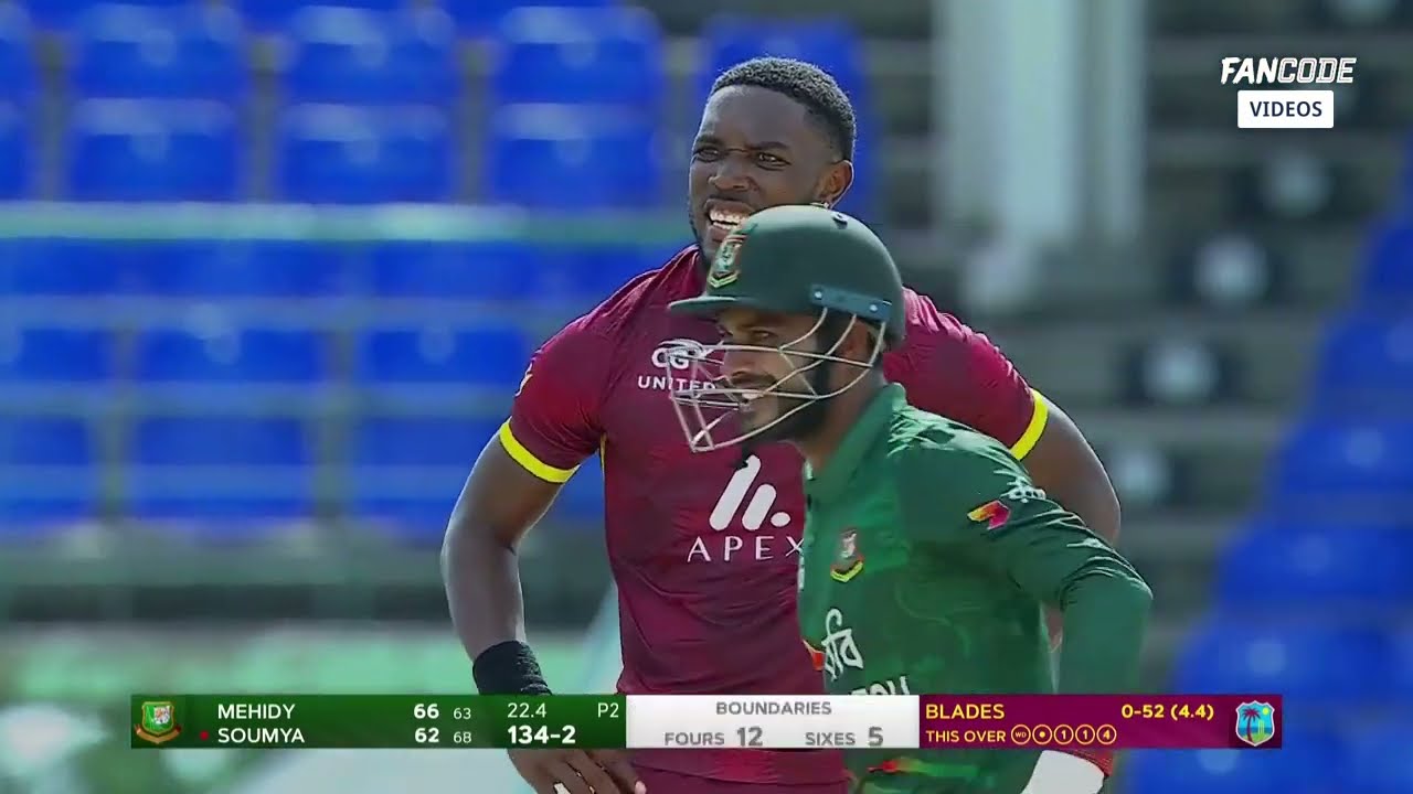 West Indies Vs Bangladesh | Bangladesh Tour Of West Indies | 3rd ODI | 2024 | Highlights