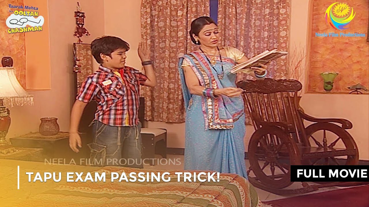 Tapu Exam Passing Trick! | FULL MOVIE | Taarak Mehta Ka Ooltah Chashmah Ep 126 – 129