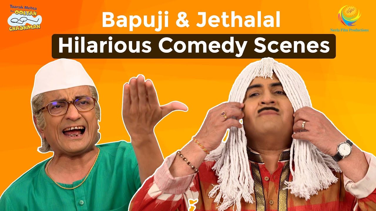 Bapuji u0026 Jethalal Hilarious Moments! I Comedy Scenes | Taarak Mehta Ka Ooltah Chashmah