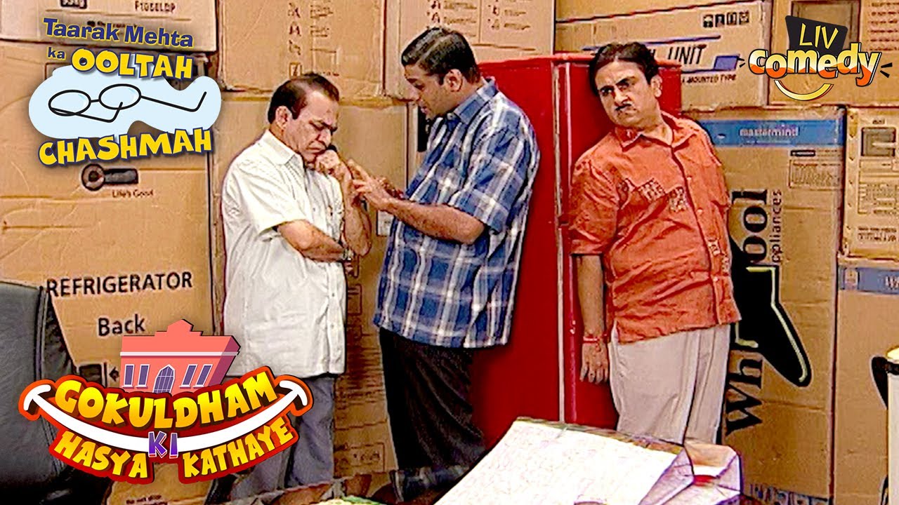 Jetha सुन रहा है छुपकर बातें | Taarak Mehta Ka Ooltah Chashmah | Gokuldham Ki Hasya Kathayen