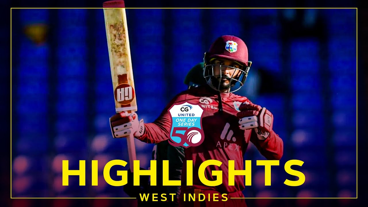 Amir Jangoo Hits Brilliant Debut Century! Highlights | West Indies V Bangladesh | 3rd CG United ODI