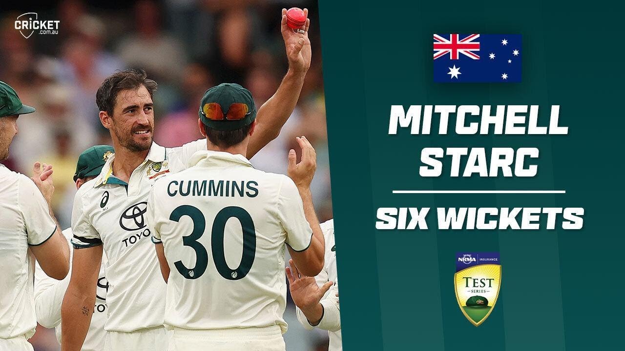 Pink-ball King Starc Dials In For Career-best Haul | Australia V India 2024-25