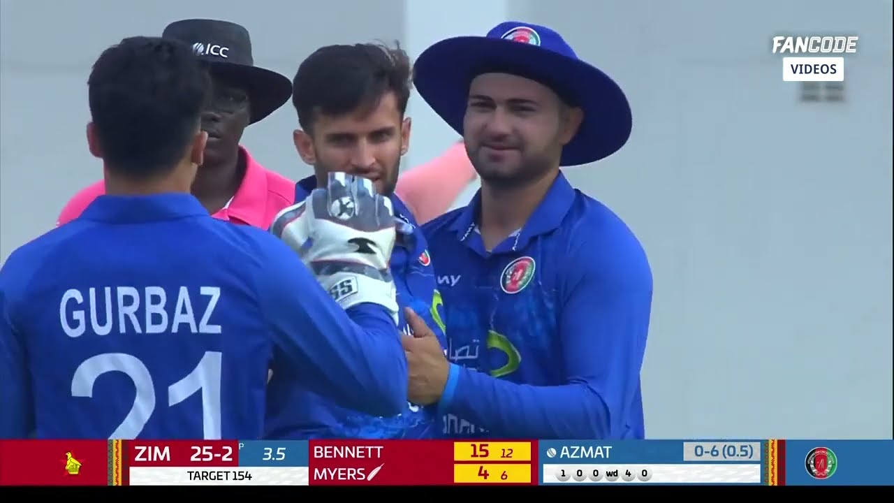 Zimbabwe Vs Afghanistan | 2nd T20I | Afghanistan Tour Of Zimbabwe | 2024-25 | Highlights