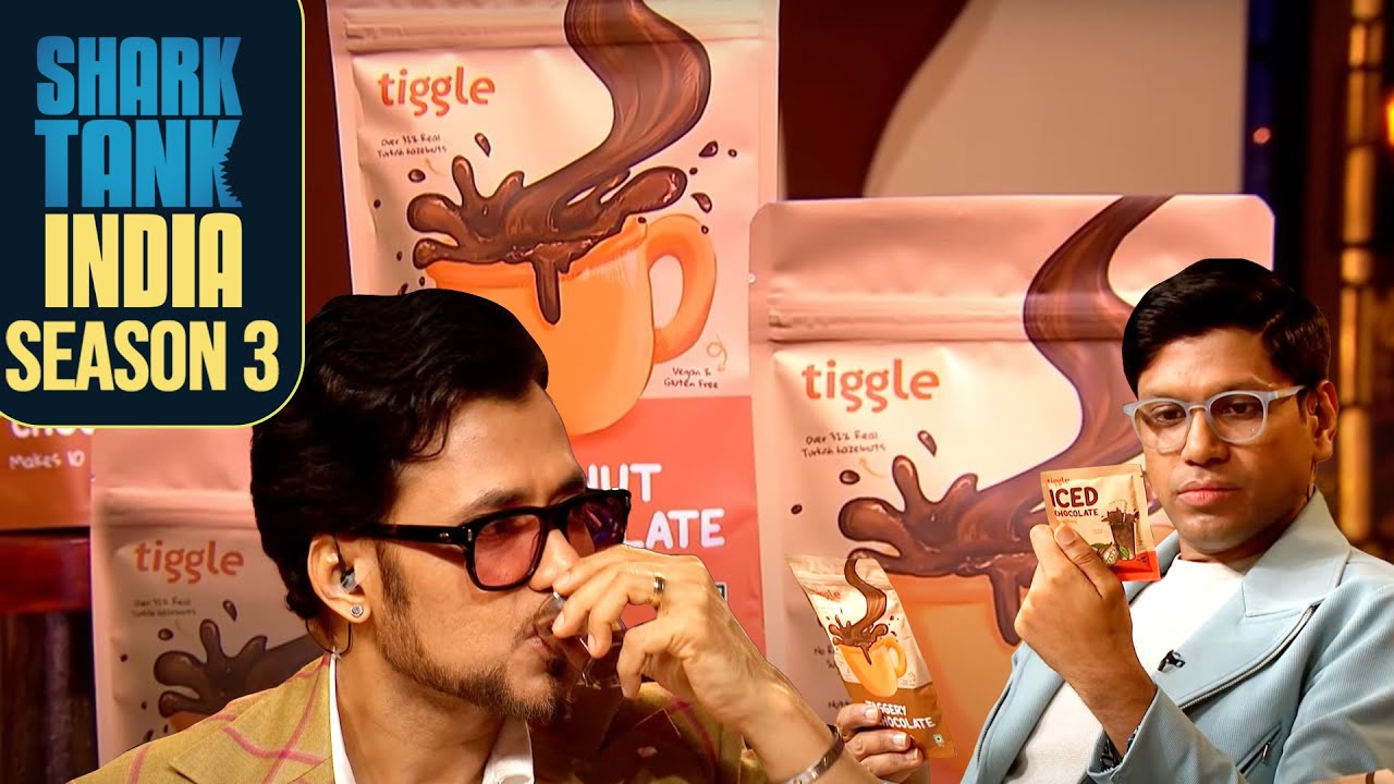 ‘Tiggle’ के Chocolate Drinks का स्वाद चखकर Sharks मंत्रमुग्ध हो गए | Mouth-watering Pitches