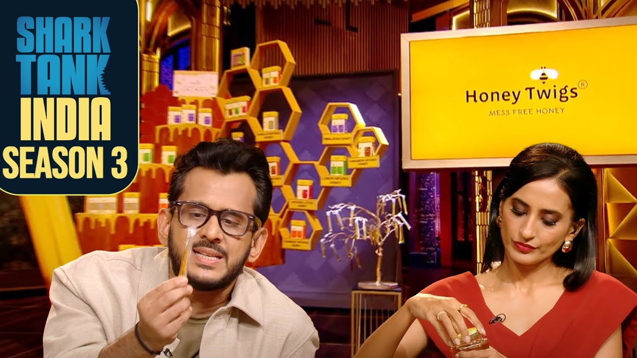 Sharks ने चखे ‘Honey Twigs’ के अनोखे Flavored Honey Mix | Iconic Pitches