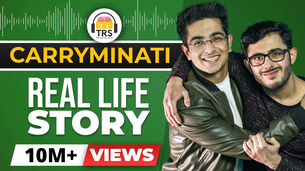 Ajey Nagar AKA CarryMinati’s Life’s REAL Story | Content, Style, Success, Fame | The Ranveer Show