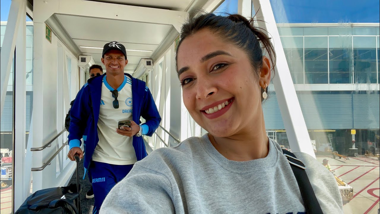 Chasing BGT🏏 || Adelaide To Brisbane Travel Fun With Indian Team 😍