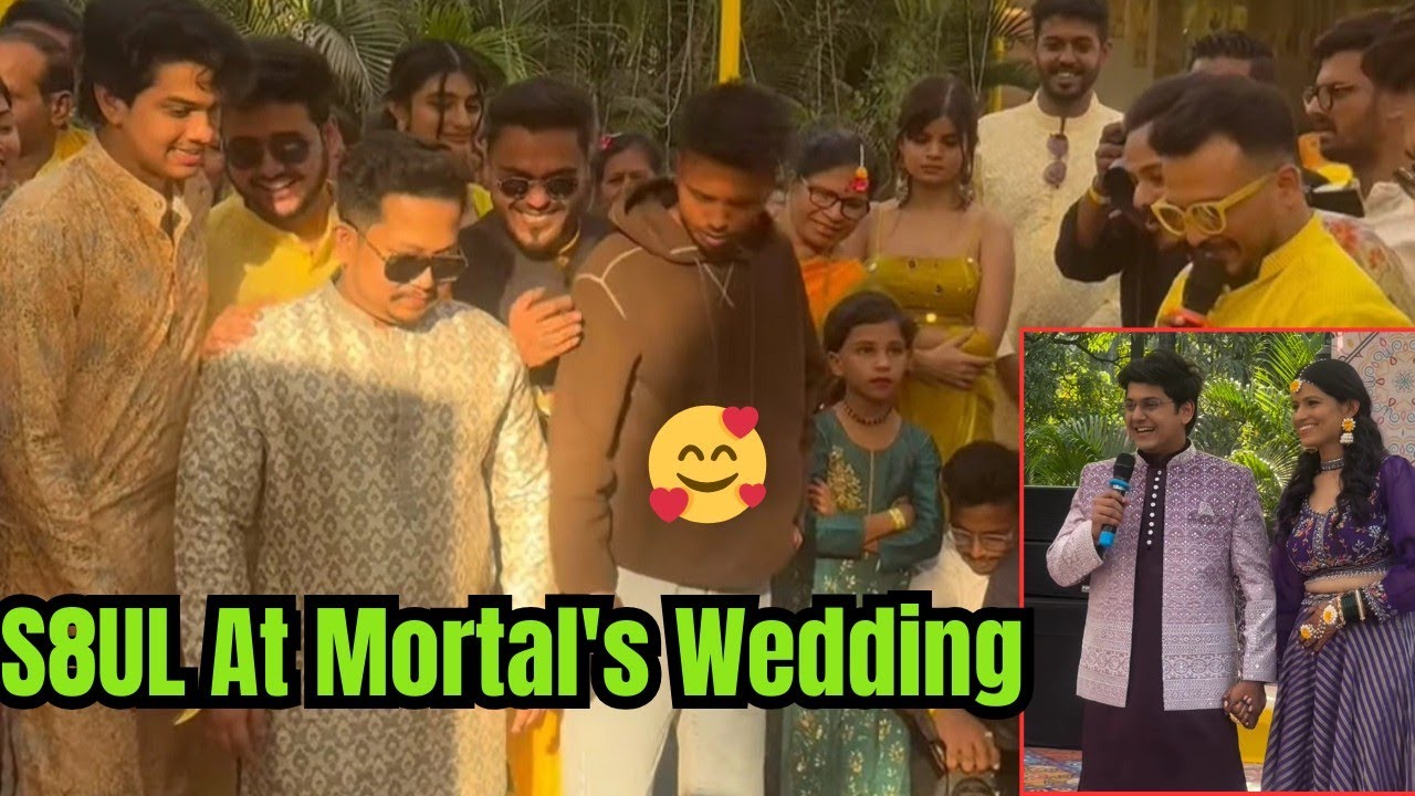 S8UL At Mortal Wedding🥰 | Rega Payal Krutika Mamba Viper Joker Snax😲 #mortal #rega #regaltos