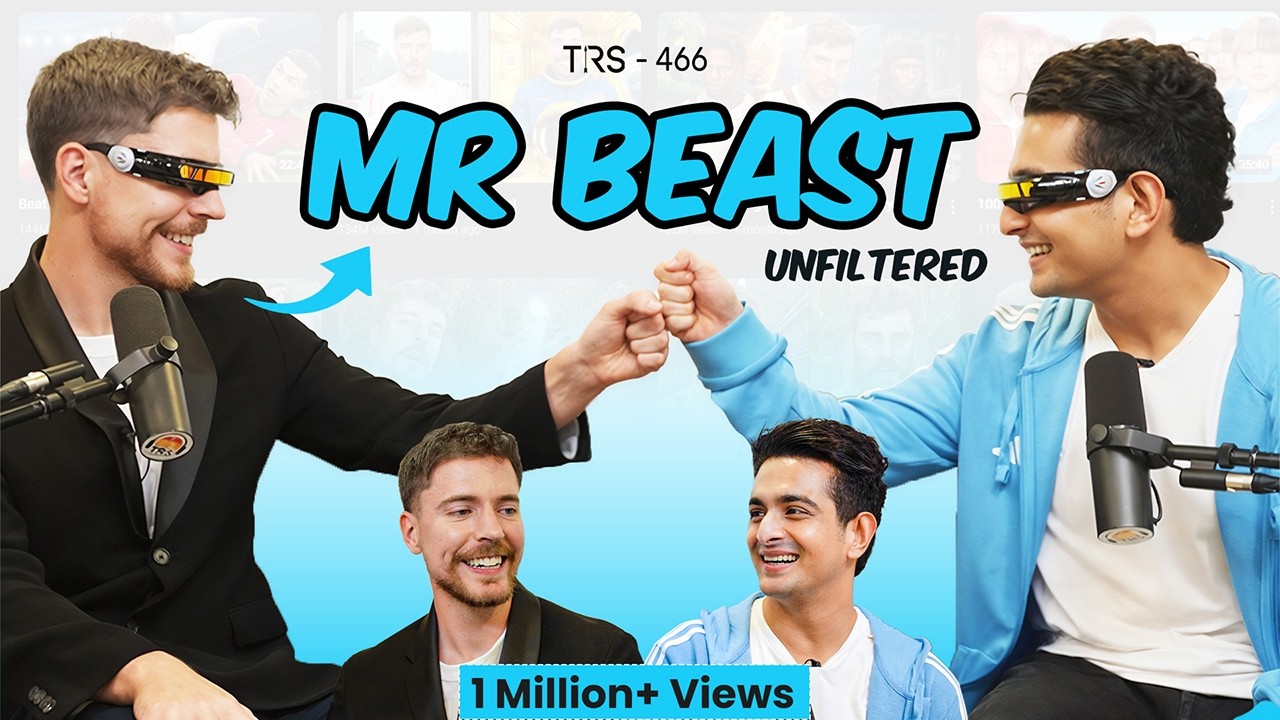 @MrBeast X BeerBiceps – Life, YouTube Career, Money, Family u0026 Love | The Ranveer Show 466