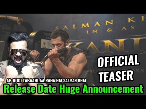 MEGASTAR SALMAN KHAN’S SIKANDAR OFFICIAL TEASER RELEASE DATE HUGE ANNOUNCEMENT | AAMIR ANSARI