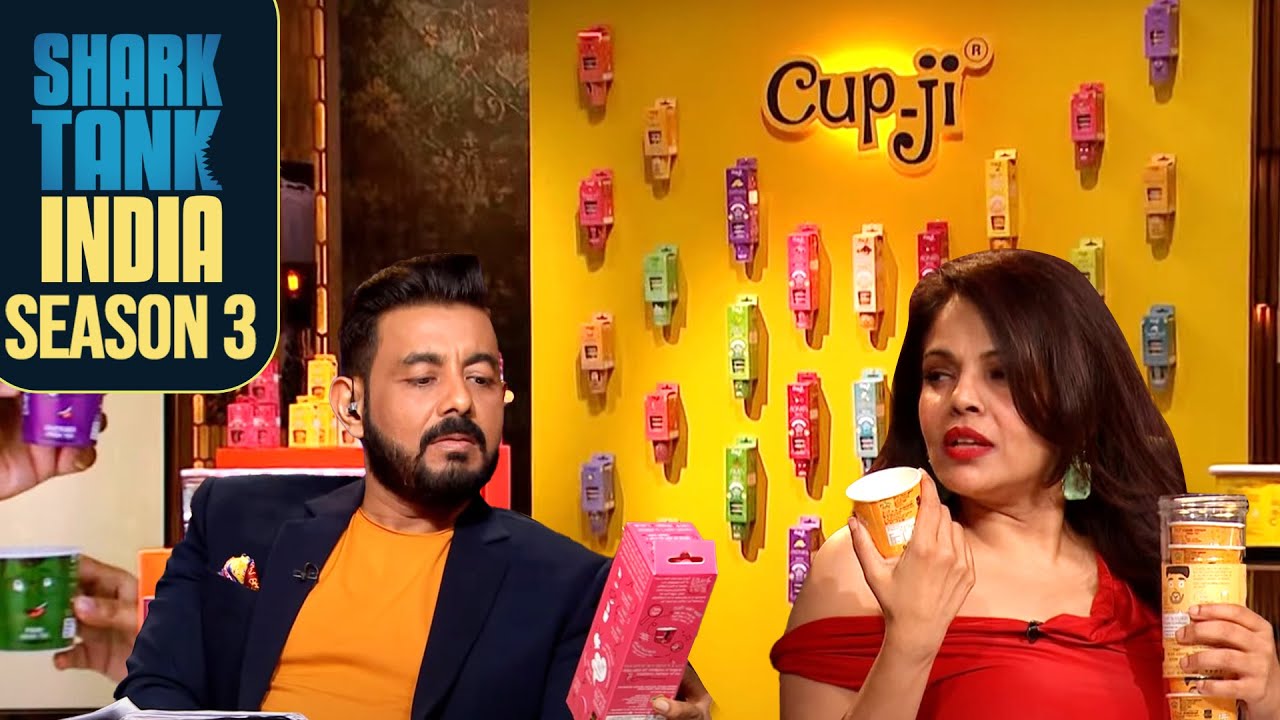 Shark Namita को ‘Cup Ji’ का Idea लगा Cool और मजेदार | Mouth-watering Pitches