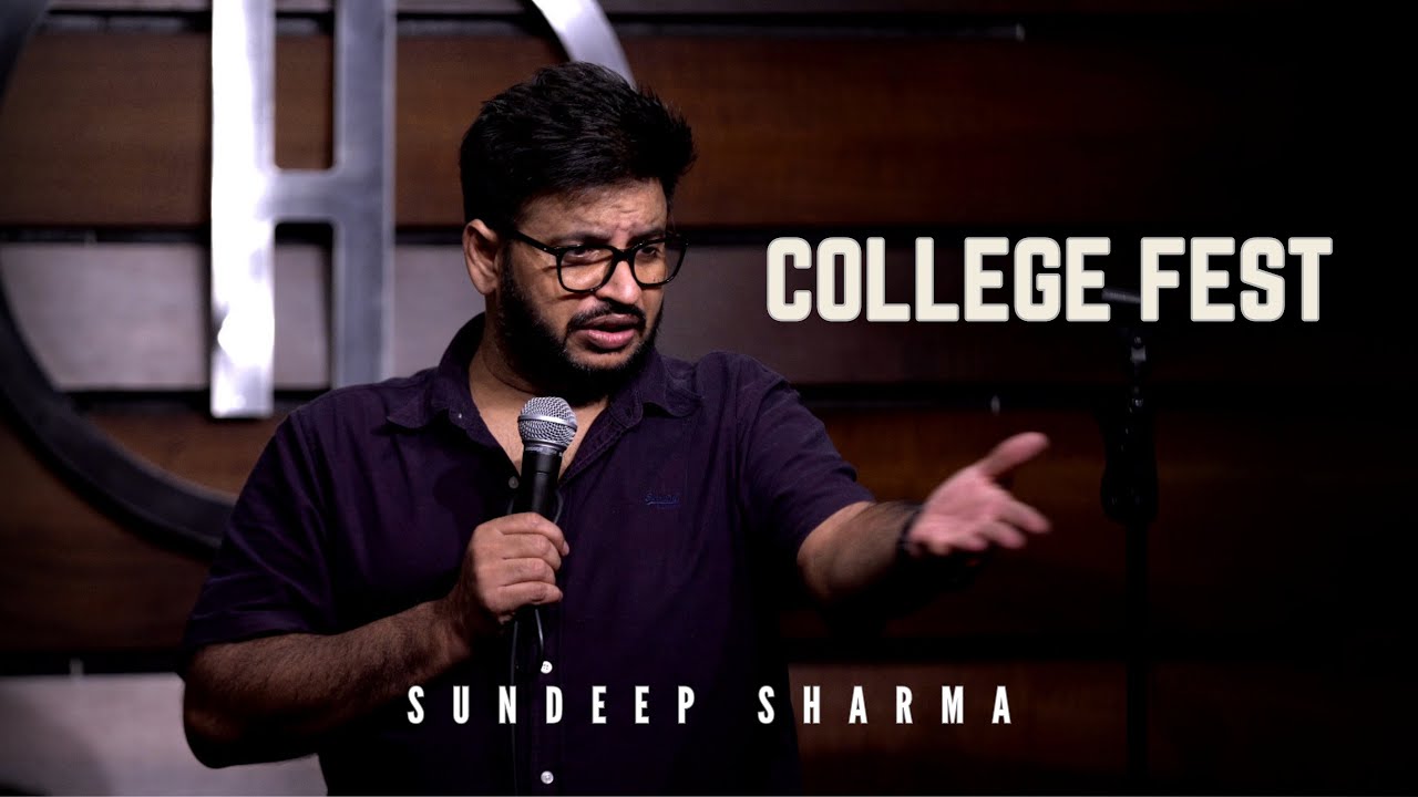 Sundeep Sharma Stand-up Comedy -College Fest