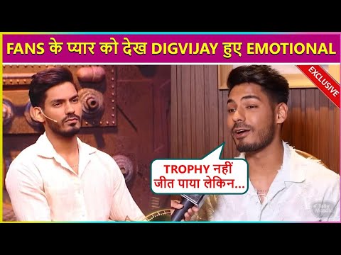 Digvijay Rathee Gets Emotional Seeing Fans ‘s Love, Says ‘ Trophy Nahi Jeet Paya Lekin..’