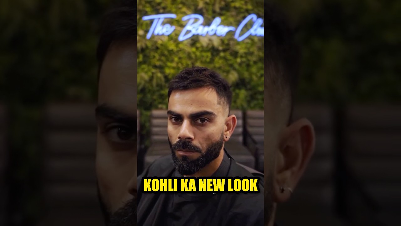 Virat Kohli Gets Fresh Haircut In Australia. #shorts #youtubeshorts #viratkohli #shortsvideo