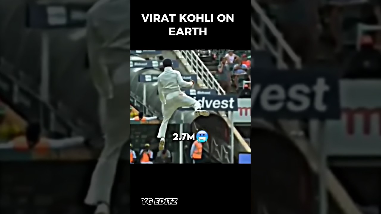 Virat Kohli Highest Jump #shorts | #cricketshorts | #viratkohli