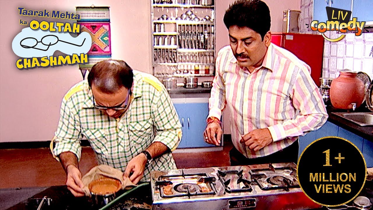 Bhide ने हड़बड़ी में गिरा दी Gas Stove पर चाय | Taarak Mehta Ka Ooltah Chashmah Ke Foodies