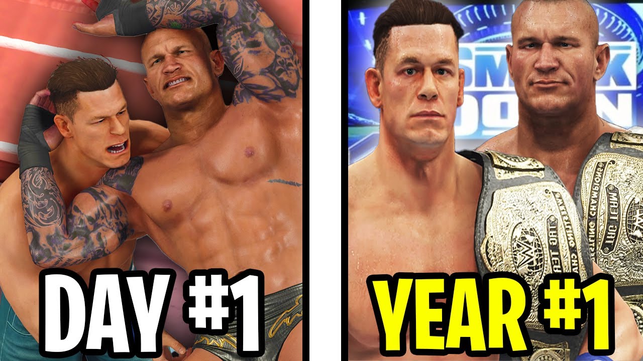 I PUT JOHN CENA AND RANDY ORTON IN A TAG TEAM IN WWE 2K24