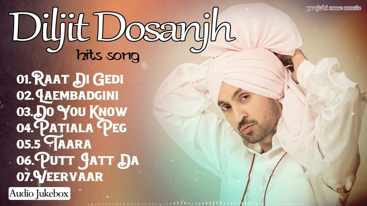 Diljit Dosanjh New Punjabi Songs | New All Punjabi Jukebox 2024 | Diljit Dosanjh Punjabi Song | New